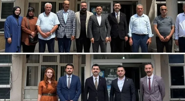 Kaymakam Muhammed Emin Tutal’a başkanlardan ziyaret