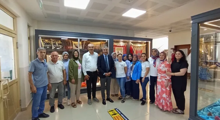 Kaymakam Ünal Coşkun'dan HEM’e ziyaret: “Çalışmalar göz dolduruyor”