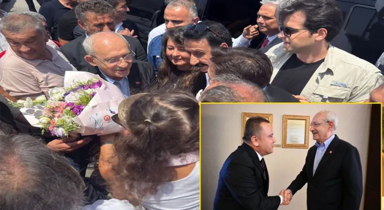 Kılıçdaroğlu’ndan Antalya’da Böcek’e destek ziyareti