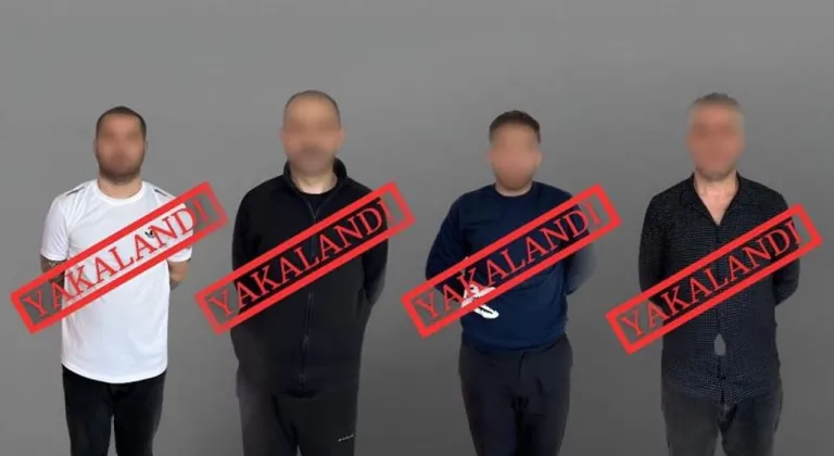 Kırmızı bültenle aranan 4 kişi Gürcistan’da yakalanarak Türkiye’ye getirildi