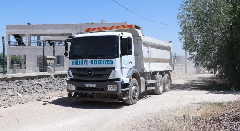 Kırsalda ulaşım rahatlıyor: Haliliye Belediyesi'nden yol atağı