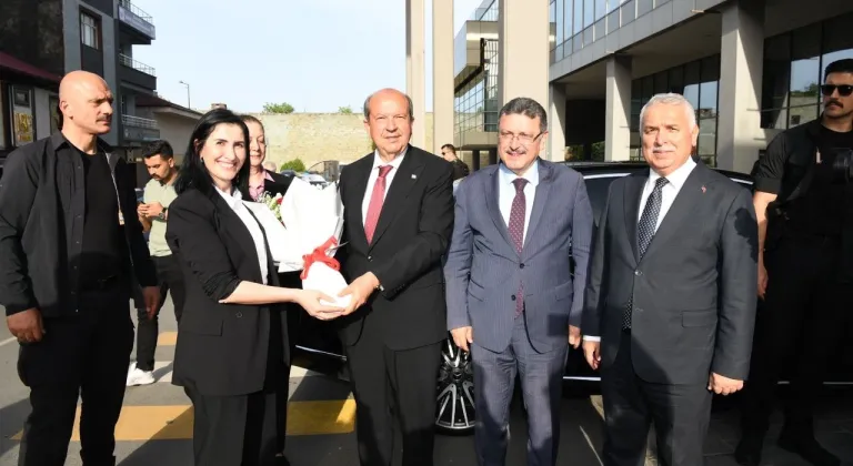KKTC Cumhurbaşkanı Ersin Tatar, Trabzon'da Başkan Genç’i ziyaret etti