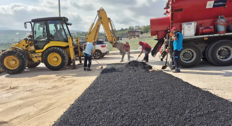 Kocaeli Büyükşehir sahada, yollar 7/24 güvende