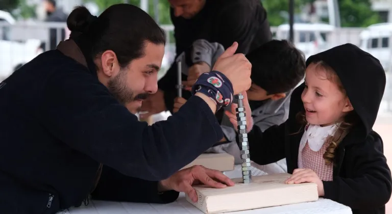 Kocaeli’de gençler, doğal hayatı eğlenerek deneyimledi