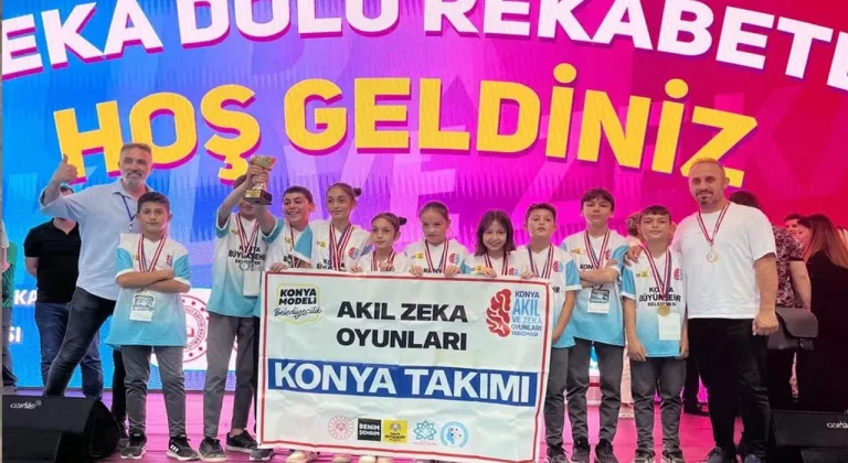 Konyalı öğrencilerden 'Akıl ve Zeka' dolu başarı