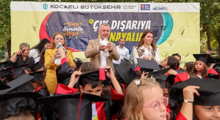 Lokomotif Çocuk Köyü’nde mezuniyet töreni: Büyükakın: “Burası hayata atılan ilk adım