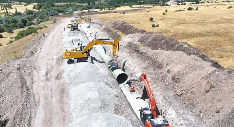 Malatya Yoncalı sulamasında çalışmalar sürüyor