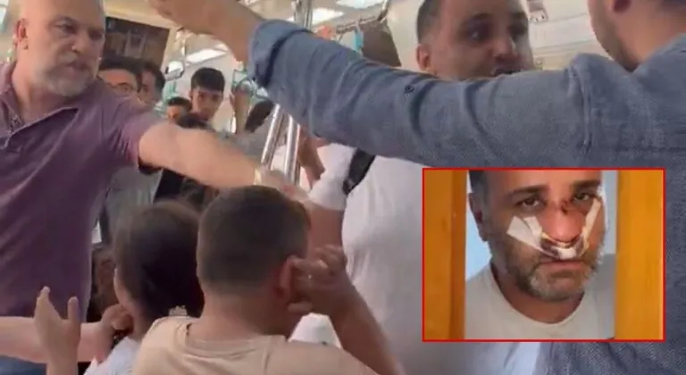 Marmaray’da yolcu tartışması büyüdü: Saldırgan tutuklandı
