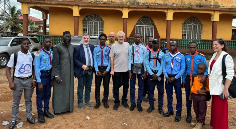 Mavi Marmara Aktivisti Şakir Yıldırım’dan Sierra Leone’ye eğitim eli