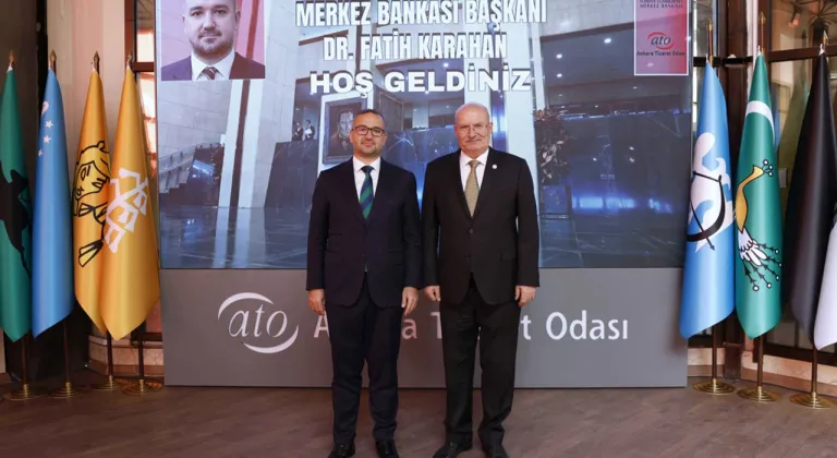 Merkez Bankası Başkanı ATO'da