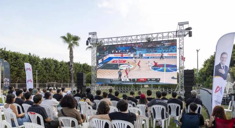 Mersin’de Büyükşehir’le EuroBasket Coşkusu