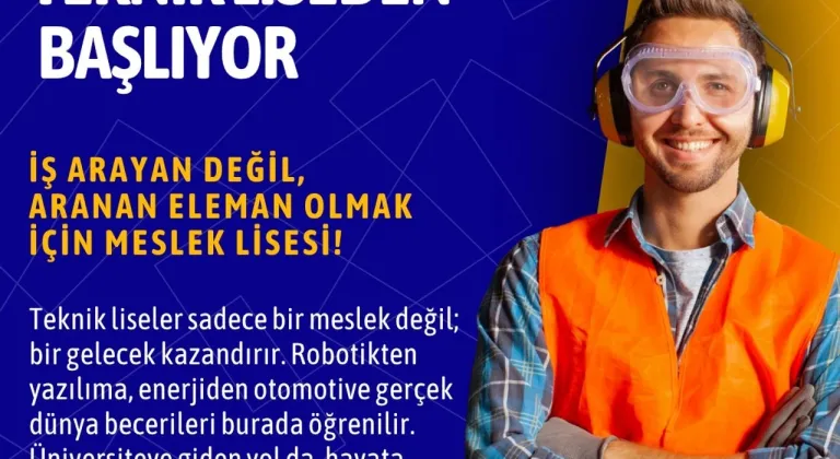 Mesleki eğitim, geleceğimizin teminatıdır