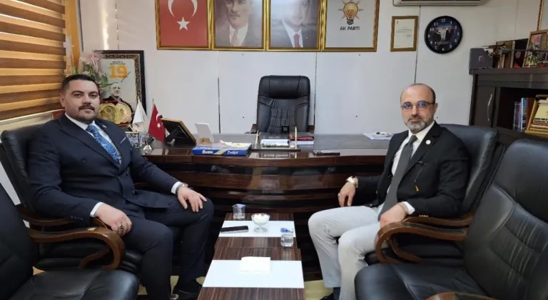 MHP Burdur İl Başkanı Mustafa Gün'den AK Parti İl Başkanlığı’na ziyaret