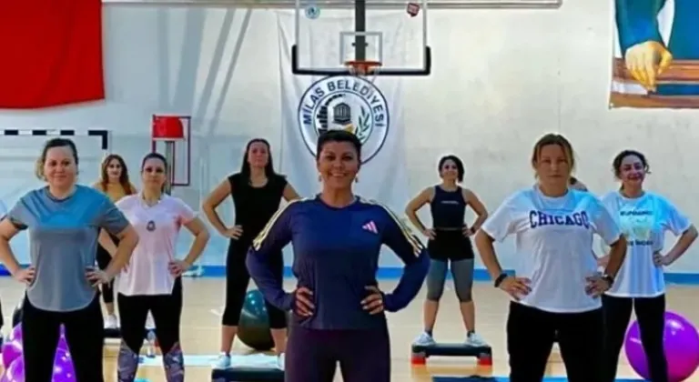 Milas Belediyesi’nden Kadınlara “Yaşam Boyu Spor” Programı