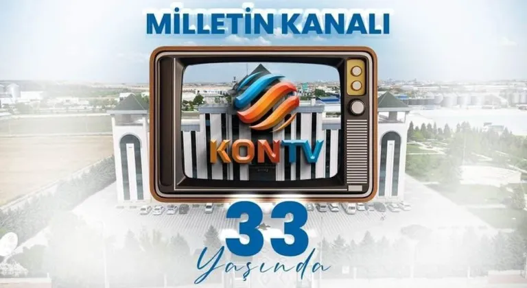 Milletin Kanalı KONTV 33.cü Kuruluş yılını kutluyor