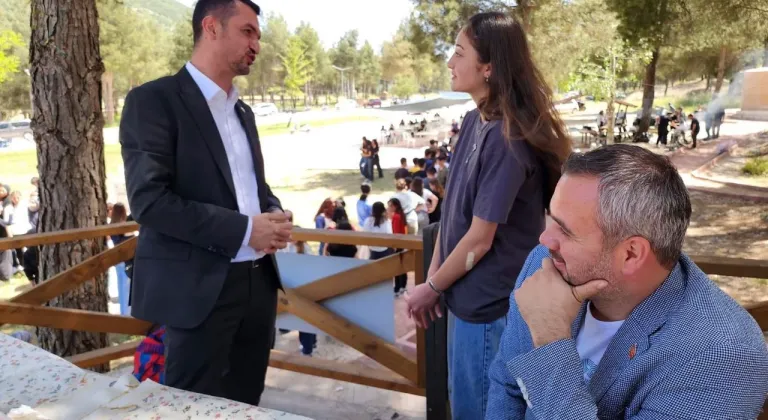 Milletvekili Oğuz gençlerle Millet Ormanı’nda buluştu