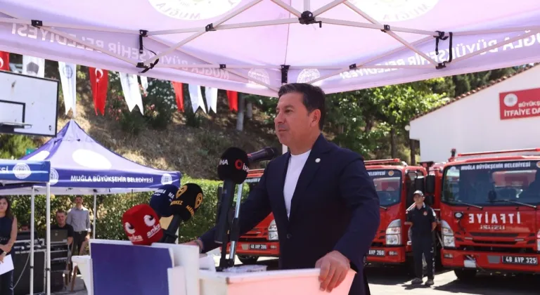 Muğla Büyükşehir İtfaiyesi’ne 72 yeni araç geliyor