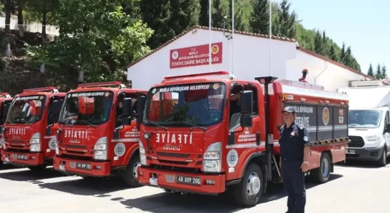 Muğla İtfaiyesi Filosu 72 Yeni Araçla Güçleniyor