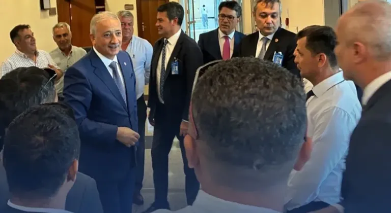 Muğla Milletvekili Kadem Mete, TBMM'de muhtarlarla buluştu