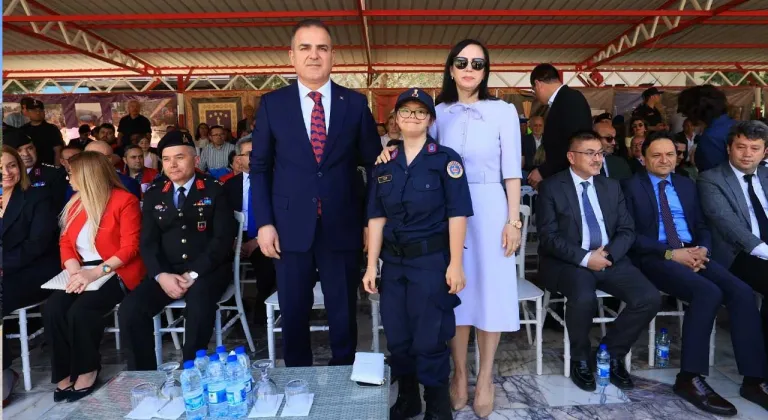 Muğla’da anlamlı tören: Özel gereksinimli bireyler askerlik gururu yaşadı