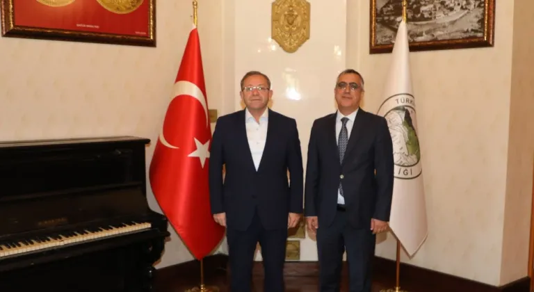 Mülkiye Müfettişi Harun Yücel’den Kars Valisi Ziya Polat'a ziyaret