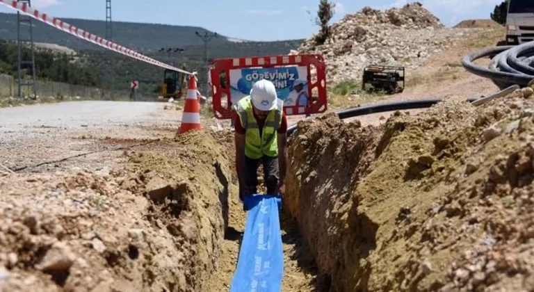 Mut'ta içme suları artık temiz akacak