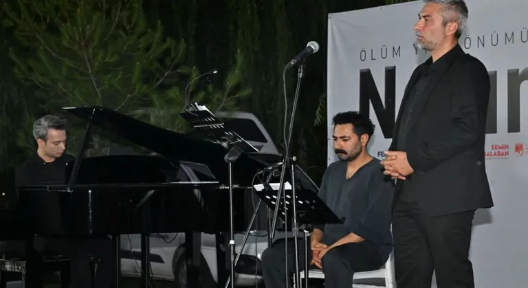 Nazım Hikmet Manisa’da şiir ve müzikle anıldı
