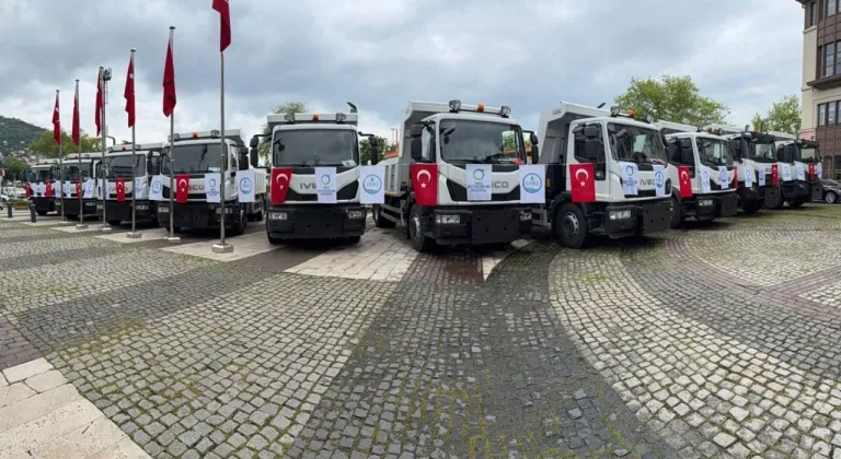 Ordu’da güçlü altyapı için yeni araçlar