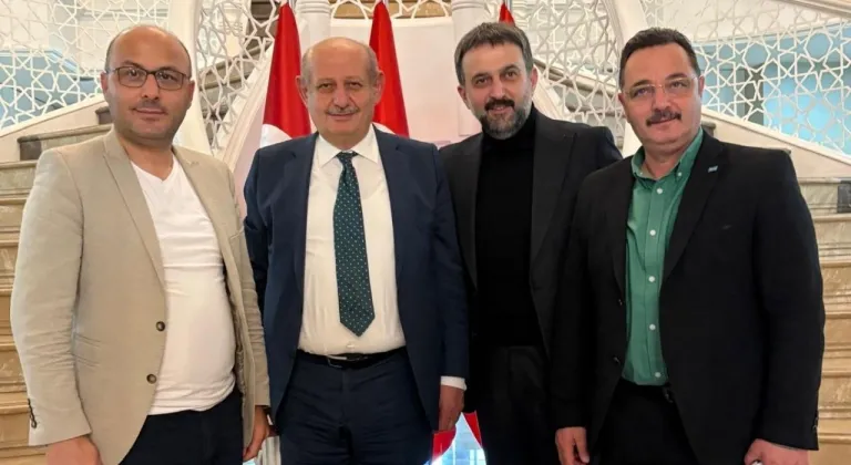 Rize eski Belediye Başkanı Halil Bakırcı’dan Ankara Kent Konseyi’ne ziyaret