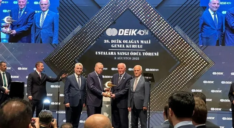 Rizeli İş İnsanı Halim Mete’ye Cumhurbaşkanı Erdoğan’dan “Yılın Ustaları” ödülü