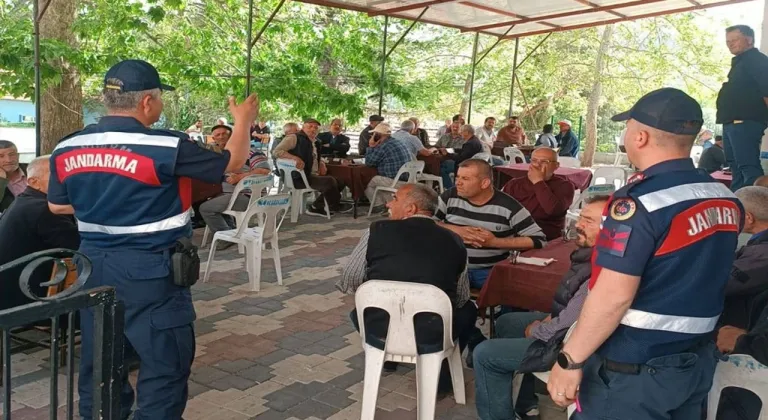 Sarıidris’te jandarmadan trafik güvenliği seferberliği