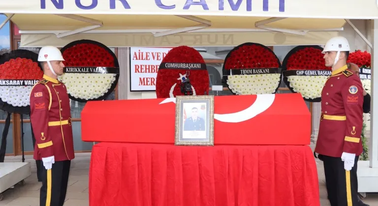 Şehit Uzman Çavuş Arif Özdemir’e son veda