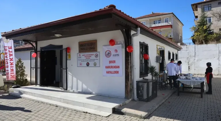 “Şeker Hamurundan Hayallerim” projesi kapanıyor, yeni dernek binası açılıyor