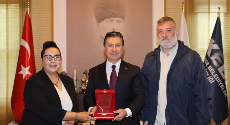 Serap Ülkü Özdemir'den Muğla Büyükşehir Belediye Başkanı Ahmet Arasa Ziyaret