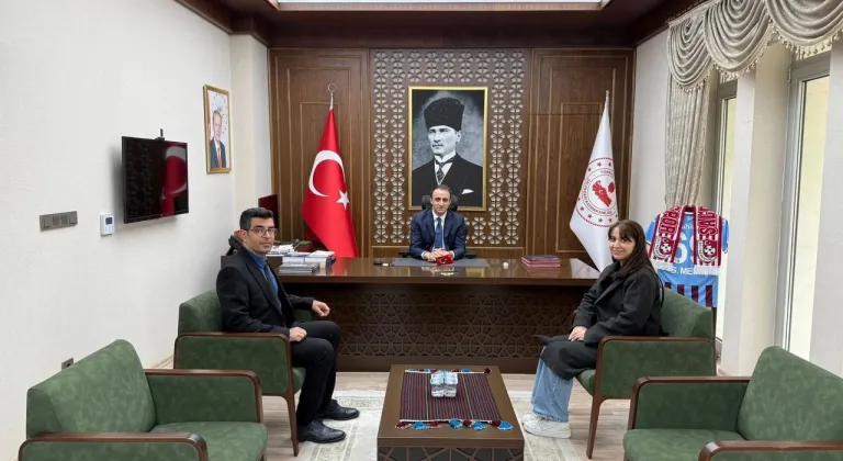 Sosyal Güvenlik Haftasında Kaymakam Memiş’e ziyaret