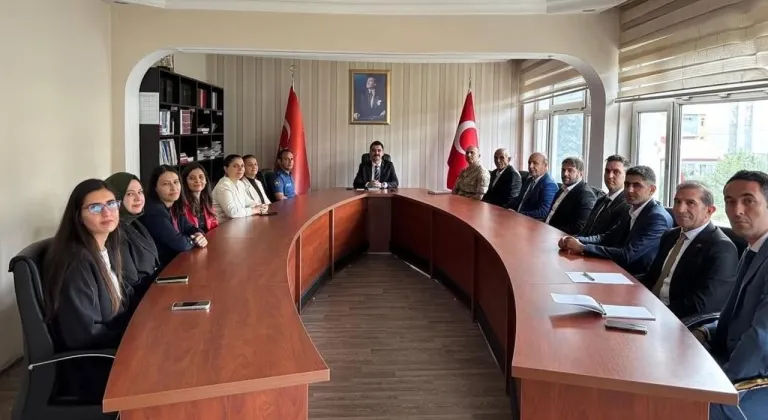 Susuz Kaymakamı Muhammed Emin Tutal başkanlığında Değerlendirme Toplantısı gerçekleştirildi
