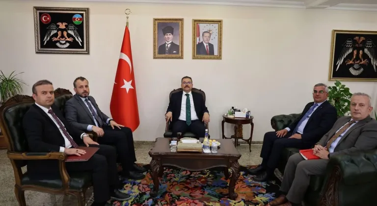 Tarım ve Çevre yetkililerinden Vali Ercan Turan’a ziyaret