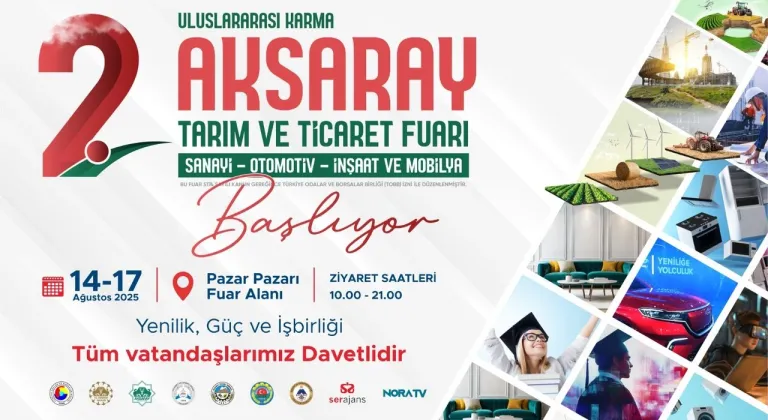 Tarım ve ticaretin kalbi Aksaray’da atacak
