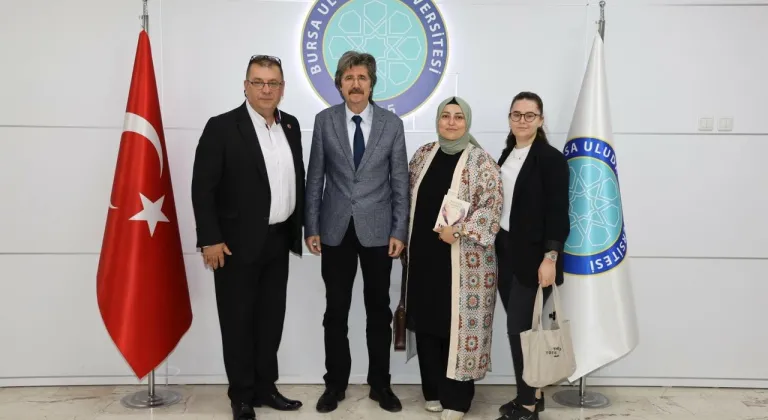 TDED Bursa Şubesinden Uludağ Üniversitesi rektörü Yılmaz'a ziyaret