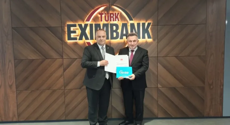 TİMBİR Genel Başkan Yardımcısı Muammer Baloğlu’ndan Türk Eximbank Genel Müdürü Ali Güney’e ziyaret