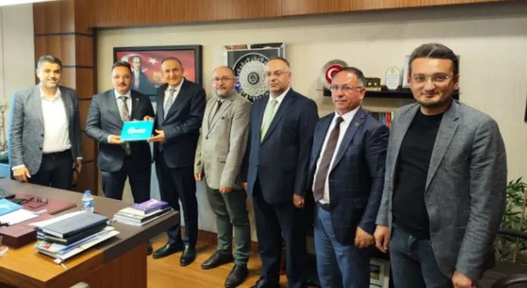 TİMBİR heyeti, Aydın Milletvekili Karakaş'ı ziyaret etti