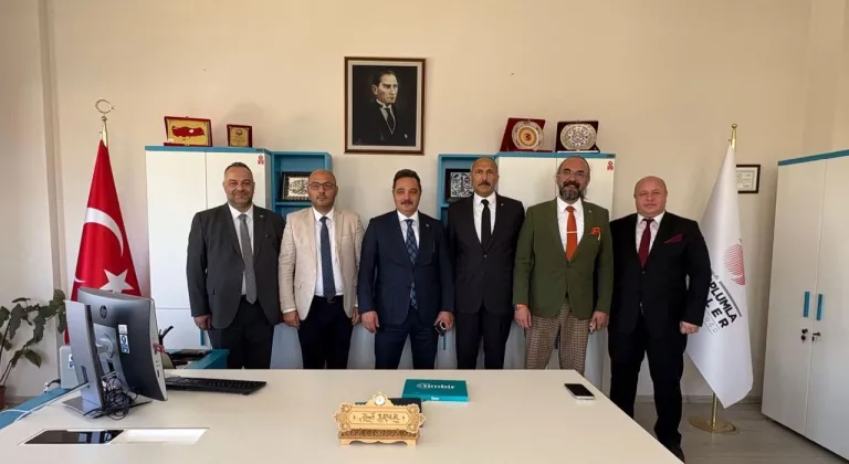 TİMBİR heyeti Sivas’ta; Sivas İl Sivil Toplumla İlişkiler Müdürü Başkal’a ziyaret