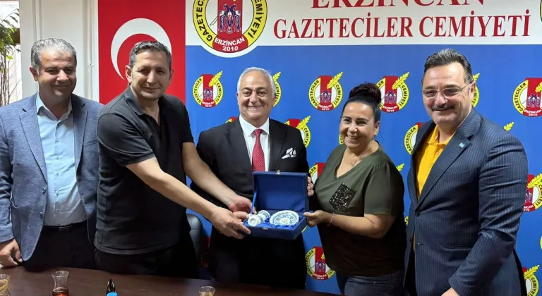 TİMBİR’den Erzincan Gazeteciler Cemiyetine ziyaret: ‘Yerel medya için ortak çözüm zamanı'