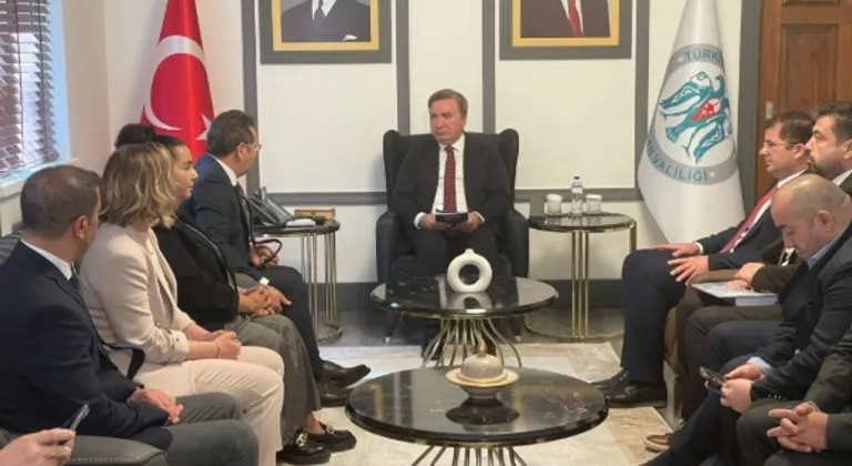 TİMBİR'den Erzincan Valisi Doç. Dr. Aydoğdu’ya ziyaret: 