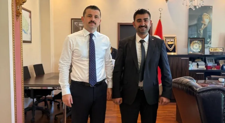 TİMBİR'den Kaymakam Coşkun'a veda ziyareti
