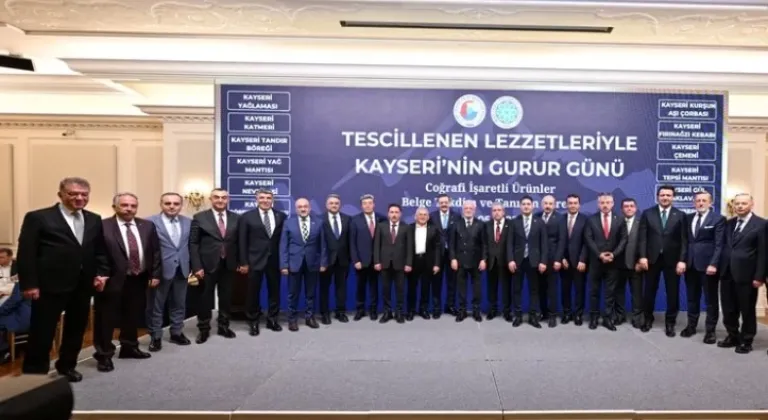 TOBB'da Kayseri'nin Coğrafi İşaretli Lezzetleri Tanıtıldı








