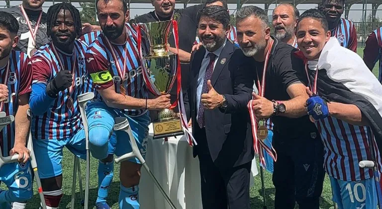Trabzon Büyükşehir Ampute, Türkiye üçüncüsü oldu