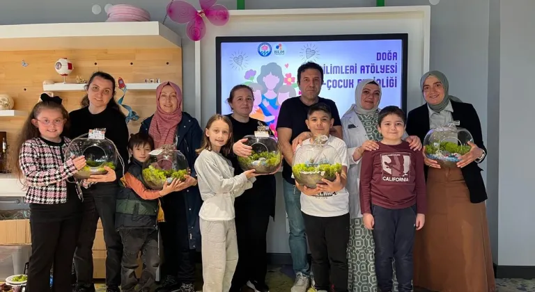 Trabzon Büyükşehirden Anneler Günü'nde bilim dolu kutlama