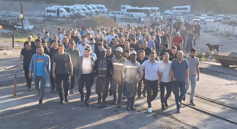 TTK ve MTA’DA eylemler başladı: ‘İşçi hakkını istiyor’