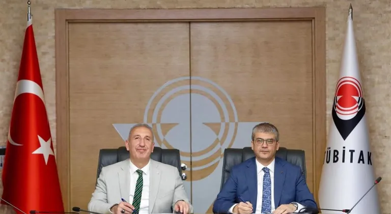 TÜBİTAK iş birliğindeki projenin Protokol İmza Töreni gerçekleştirildi